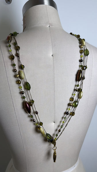 Boojee Gold/Green Breakaway Fashion Lanyard, 34"