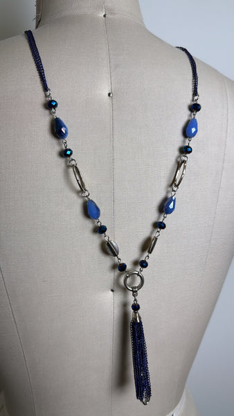 Boojee Silver/Purple Breakaway Fashion Lanyard, 30"