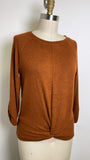 I.N. Studio Brown Top, M Petite