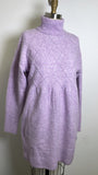 New Midnight Doll Lavender Sweater Dress, M