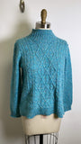 Alfred Dunner Metallic Sweater, S Petite
