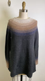 J. Jill Brown/Black Sweater, S