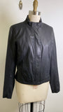 New A New Day Black Faux Leather Jacket, M