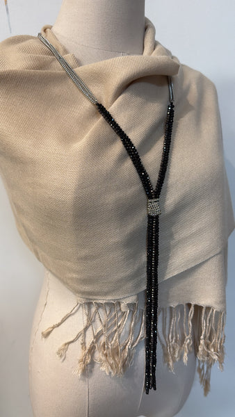 Black/Silver Necklace