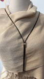 Aldo Gold/Black Necklace, 34"-36"