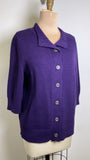 New Chaps Purple Sweater, XL