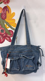 BDG Denim Shoulder Bag, 15"x9"
