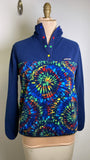Lands End Blue Fleece Pullover, S