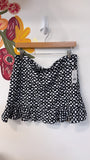 Aryeh Black Skort Skirt, L