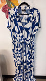 Lane Bryant Blue 29" Inseam Jumpsuit, 18/20