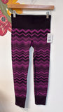 Lululemon Black/Purple Leggings, 6?