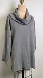 Calvin Klein Gray Herringbone Sweater, XL