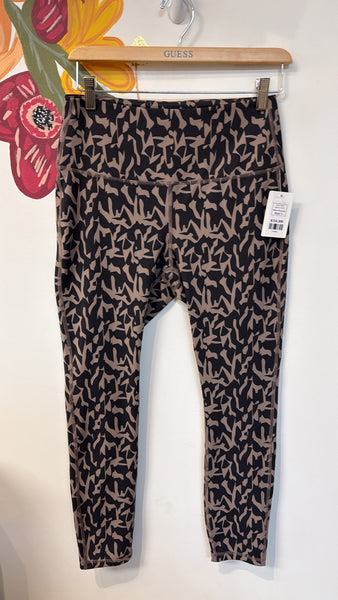 Move Theology Print Leggings, L