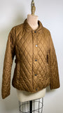 Laura Scott Brown Quilted Jacket, L