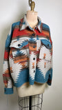 La Miel Southwest Print Jacket, L