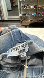Velvet Heart 24" Inseam Cropped Jeans, XL
