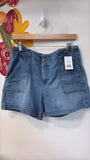 d. Jeans Denim Shorts, 14