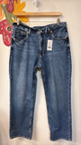 Gap Loose Mid Rise 27" Inseam Jeans, 10 Short