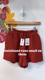 New Miou Muse Brick House Shorts, M (retail $72)