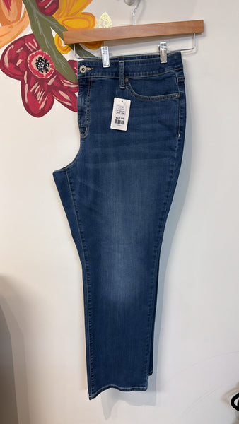 St. John's Bay Straight Leg Jeans, 20W