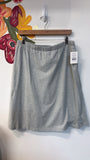 The Main Street Exchange Gray Skort Skirt, XL