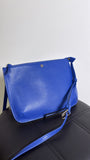 Tory Burch Blue Crossbody Bag, 10"x7"