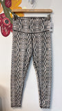 Snake Print Leggings, M