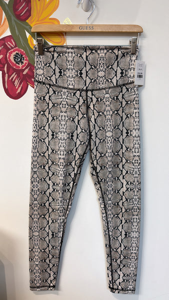 Snake Print Leggings, M