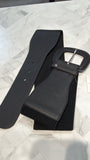 Lauren Ralph Lauren Black Stretch Belt, L