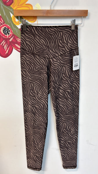 Offline by Aerie Brown Print Athletic Leggings, M