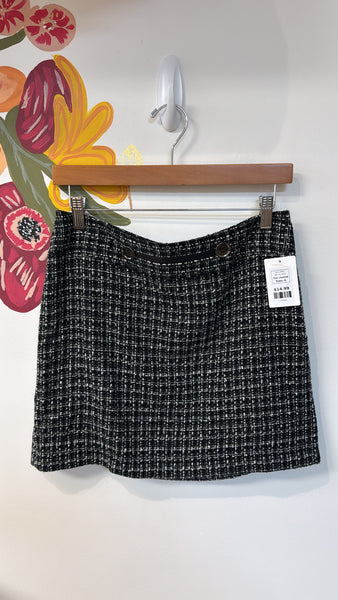 The Limited Black Tweed Mini Skirt, 6