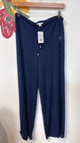 Marina Blu Blue Swim Coverup Pants, M