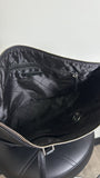 Michael Kors Black Signature Shoulder Bag, 14.5"x9.5"