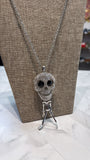 Silver Skeleton Necklace
