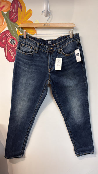 New Gap Mid Rise Boyfriend Jeans, 28 (6)