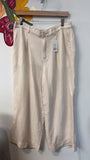 Aerie Stripe 31" Inseam 100% Cotton Pants, L