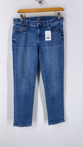 Loft Modern Cuffed Crop Jeans, 2