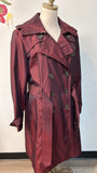 London Fog Belted Trench Coat, L