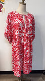 Emma & Michele Print Dress, 2X