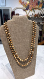 New Dillards Beaded Necklace, 46"