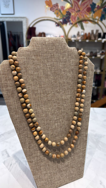 New Dillards Beaded Necklace, 46"