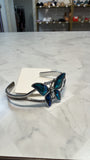 Silver Butterfly Cuff Bracelet
