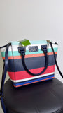 New Kate Spade Tropical Stripe Wellesley Small Camryn, 13"x9"
