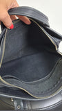 Vintage Coach Black Leather Style 9163 Shoulder Bag, 11"x9.5"