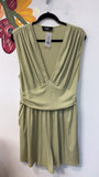 Cider Green Romper, 1XL
