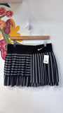 Nike Black Stripe Skort Skirt, XL