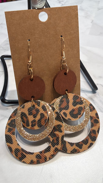 Animal Print  Earrings