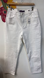 New Gloria Vanderbilt White Amanda 30" Inseam Jeans, 14