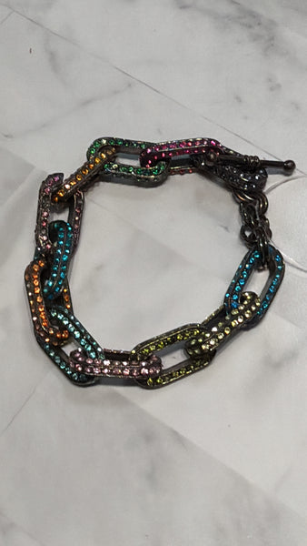 Multicolor Chainlink Bracelet