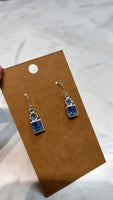 Blue/Silver  Earrings